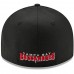 Men's Tampa Bay Buccaneers New Era Black Omaha Low Profile 59FIFTY Structured Hat 2533852